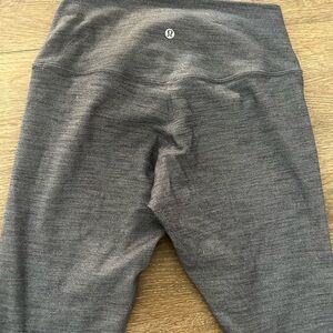 Lululemon Charcoal and Black Leggings